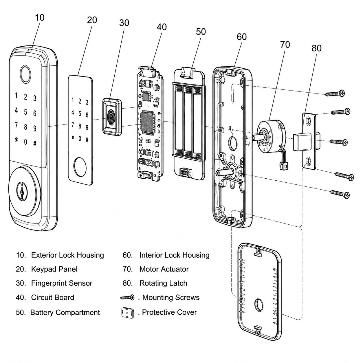 Device structure patent drawing example